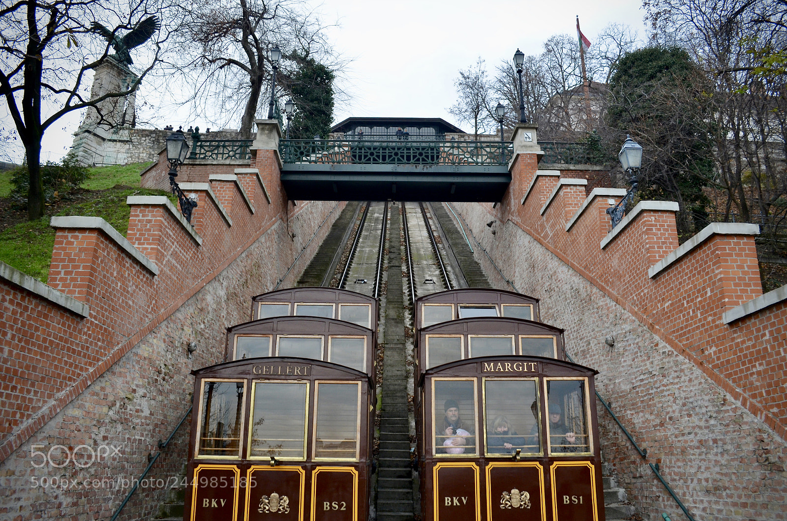 Nikon D5100 sample photo. Buda hill funicular photography