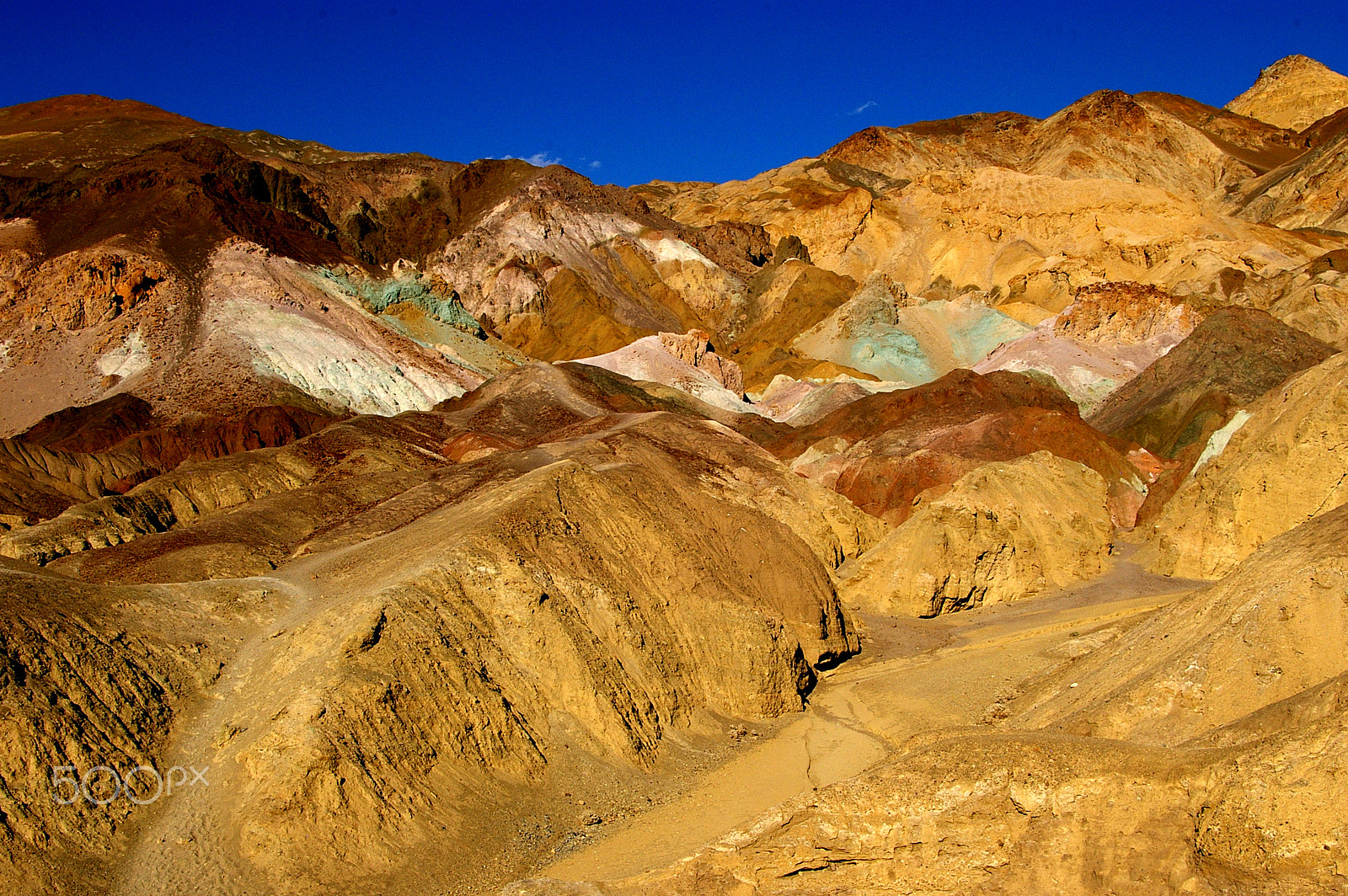 Samsung GX-1L sample photo. Artist's palette, death valley, usa photography