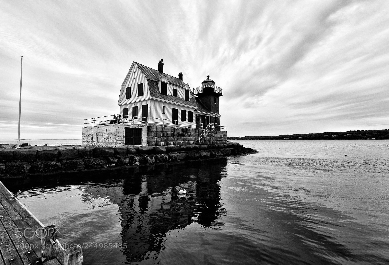 Canon EOS 6D sample photo. Rockland breakwater lighthouse photography