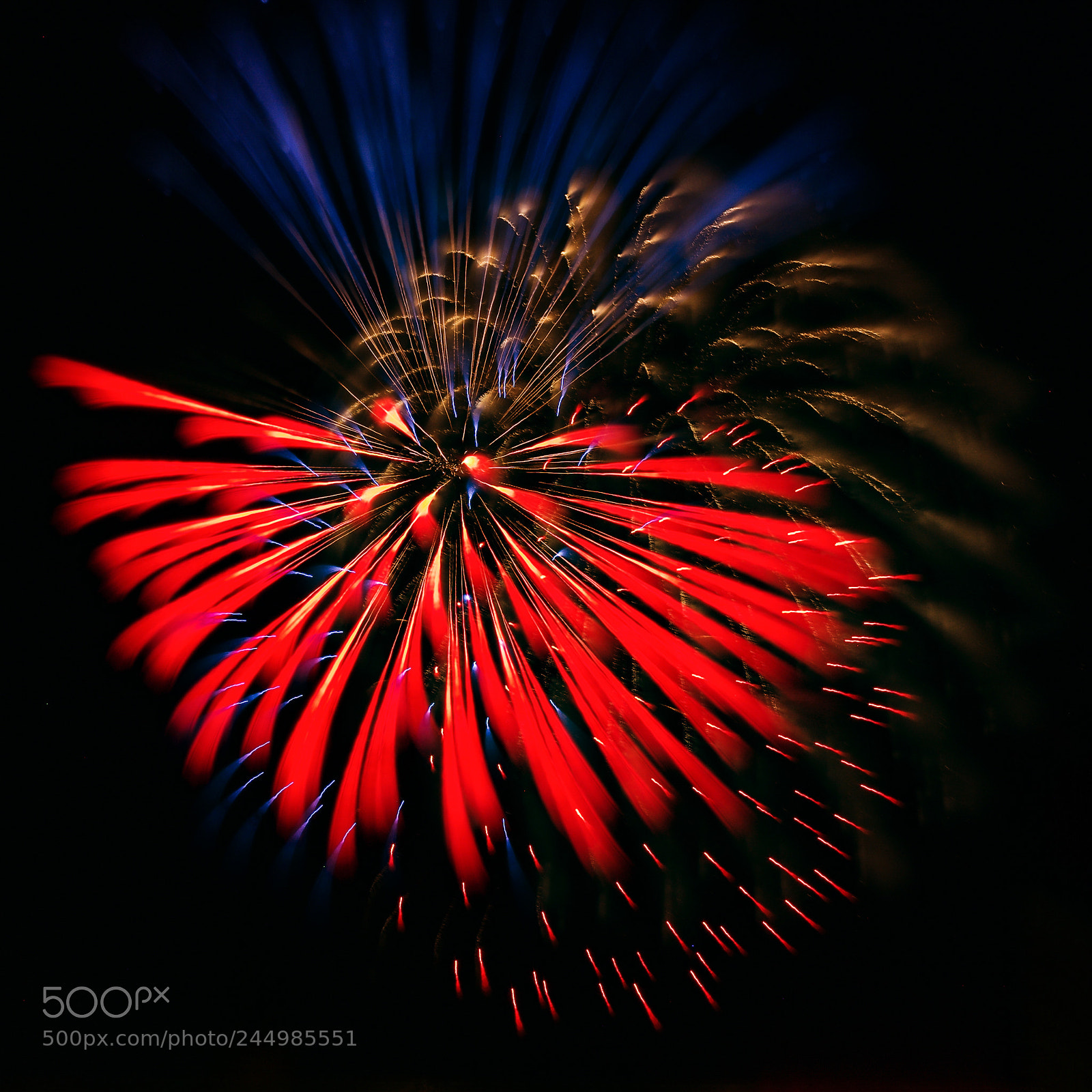 Pentax K-5 IIs sample photo. Firework photography