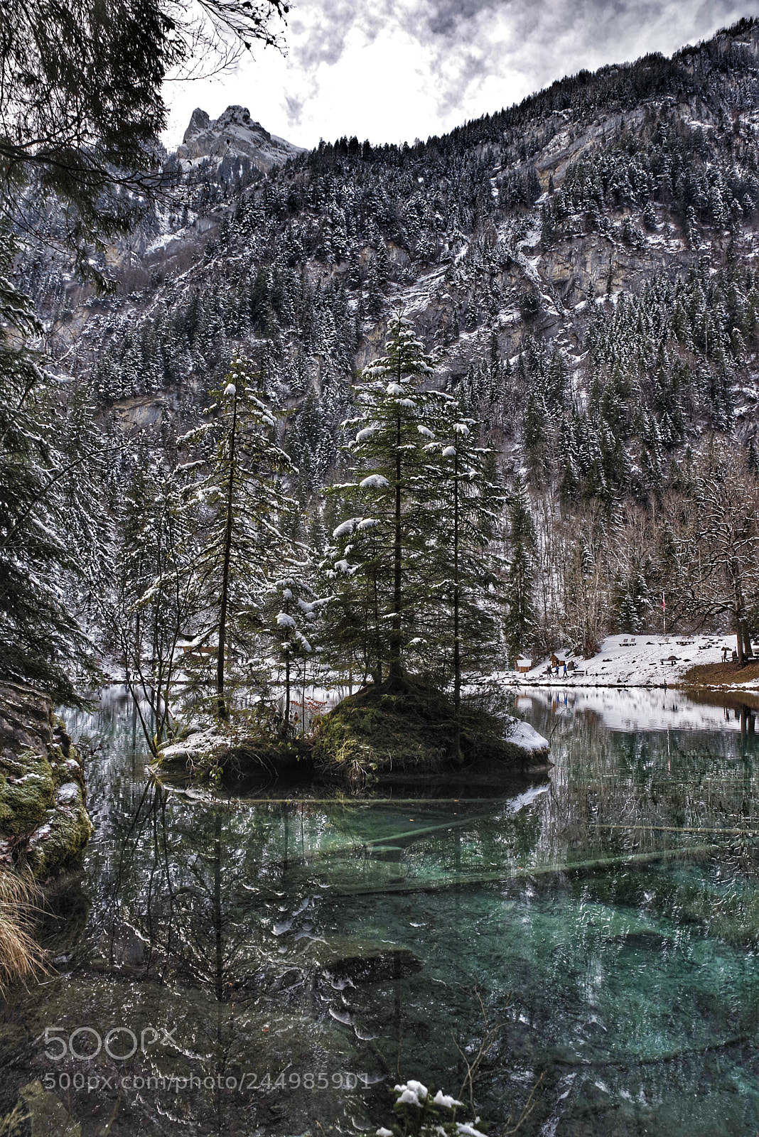 Pentax K-1 sample photo. Blausee photography