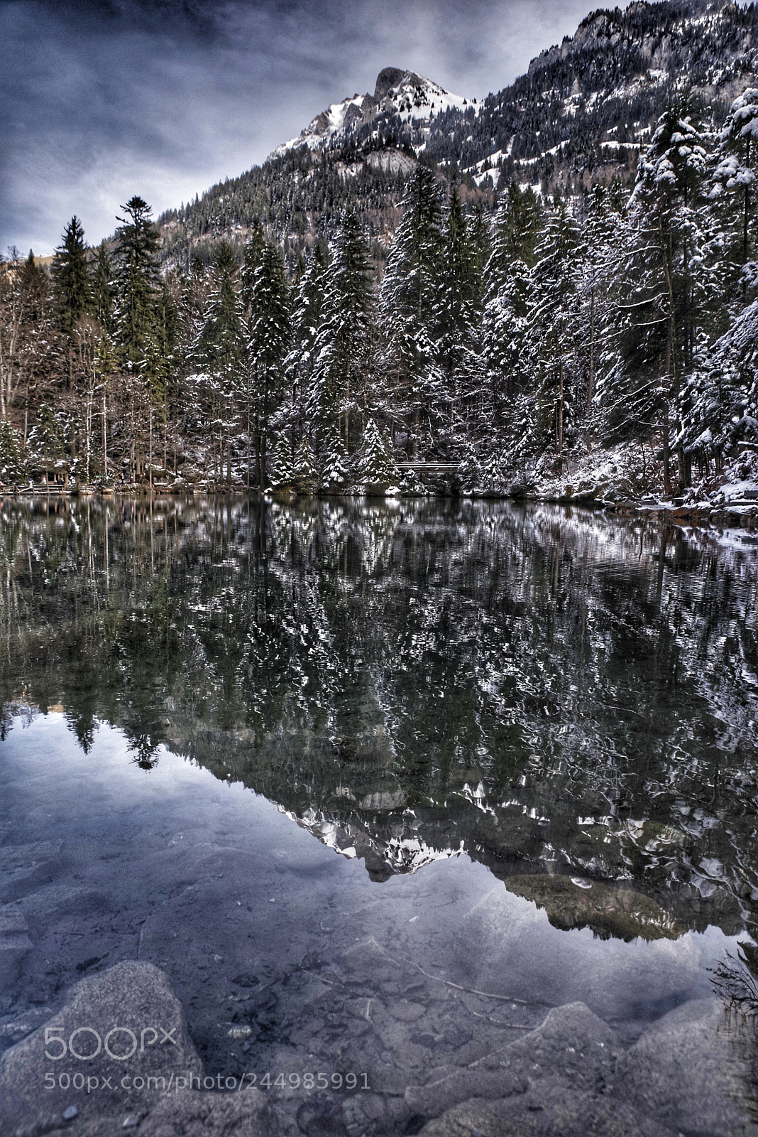 Pentax K-1 sample photo. Blausee photography