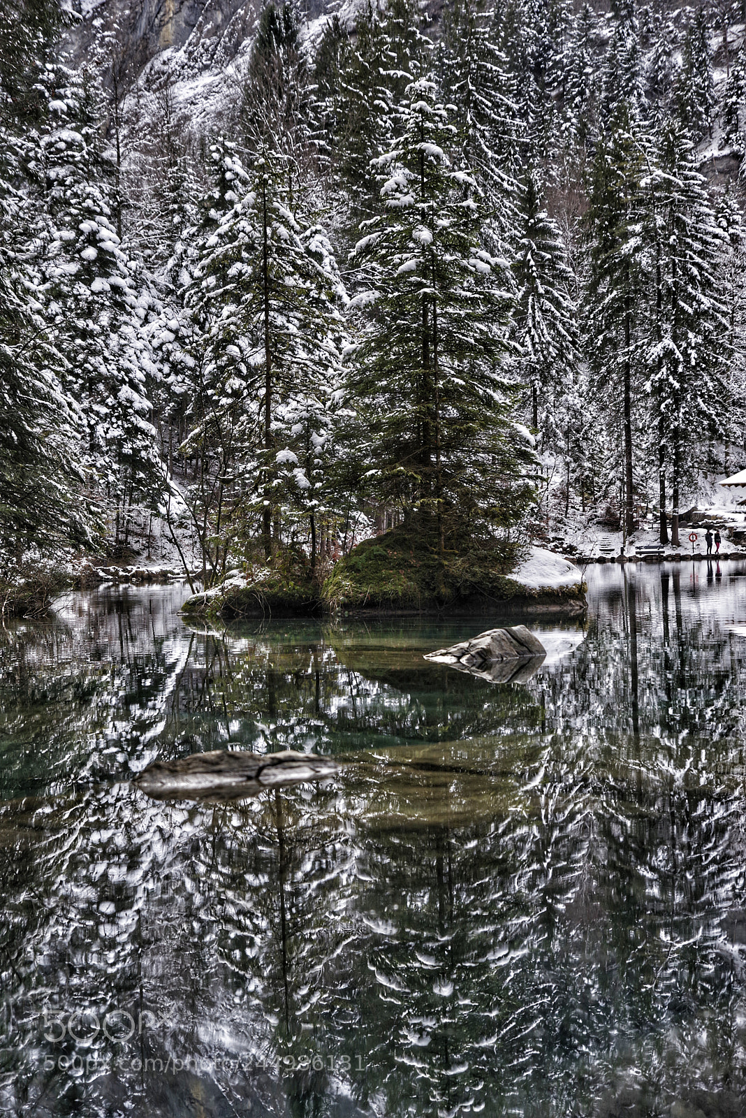 Pentax K-1 sample photo. Blausee photography