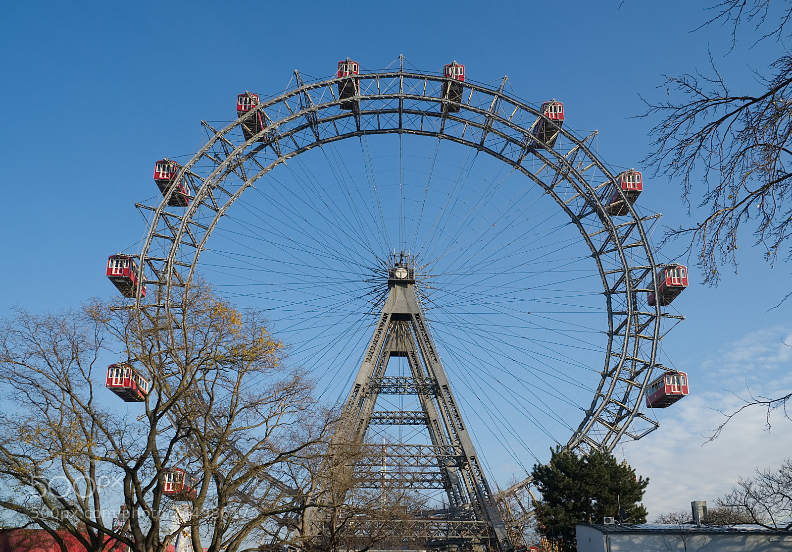 Sony a6500 sample photo. Ferris wheel in prater photography