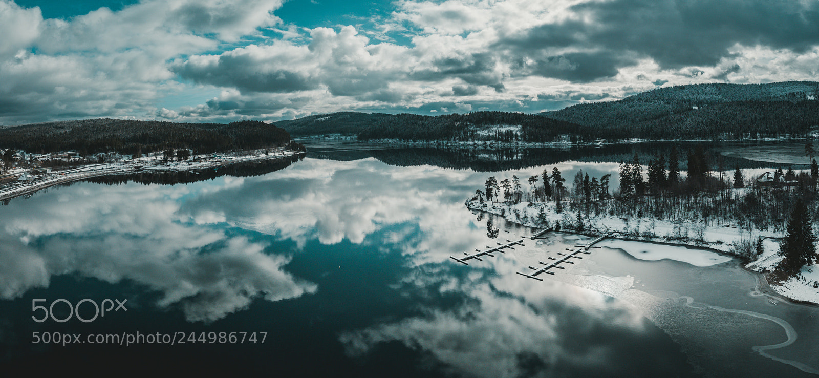DJI FC220 sample photo. Refelction photography