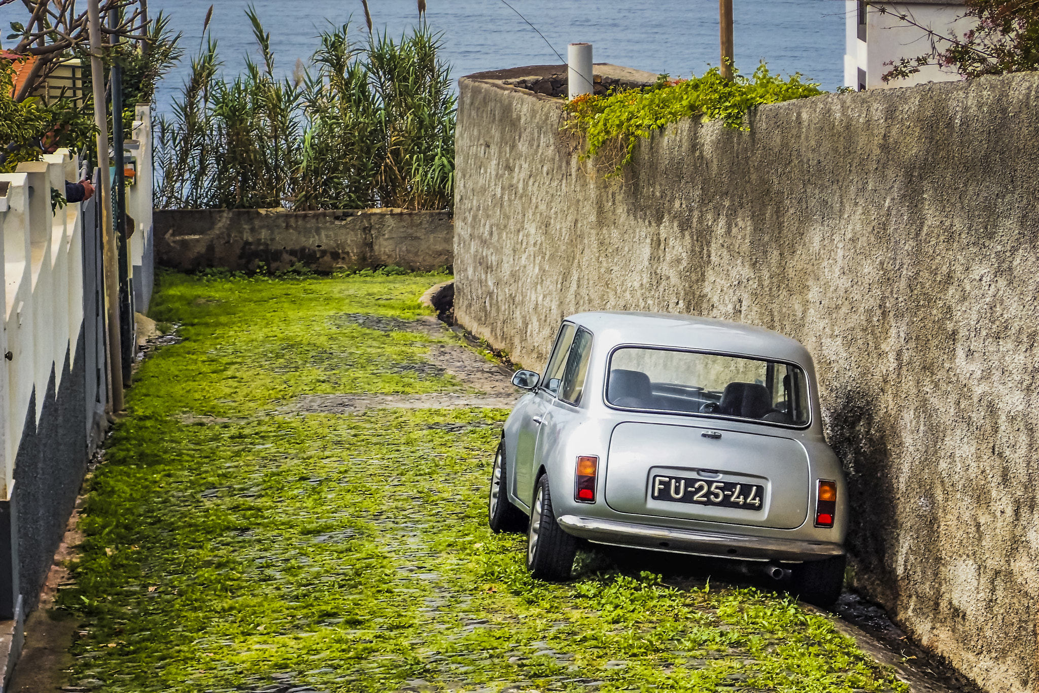 Olympus TG-3 sample photo. Funchal, madeira / portugal - small car photography
