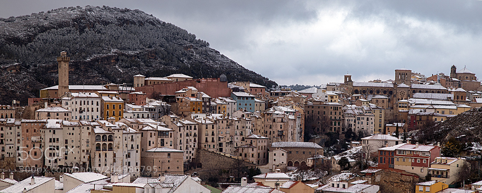 Canon EOS M5 sample photo. Cuenca y la nieve photography