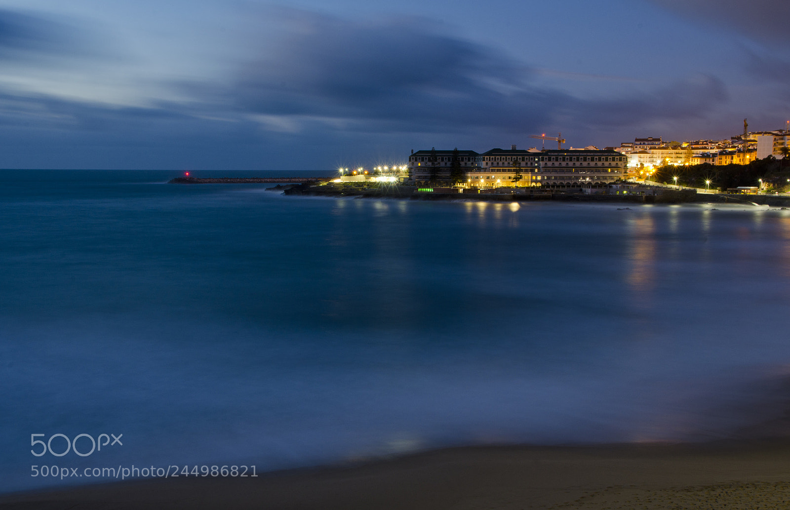 Nikon D5100 sample photo. The blue hour at photography