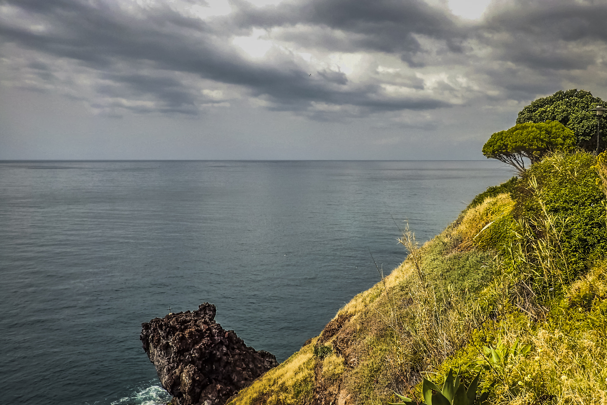 Olympus TG-3 sample photo. Funchal, madeira / portugal - ocean view photography