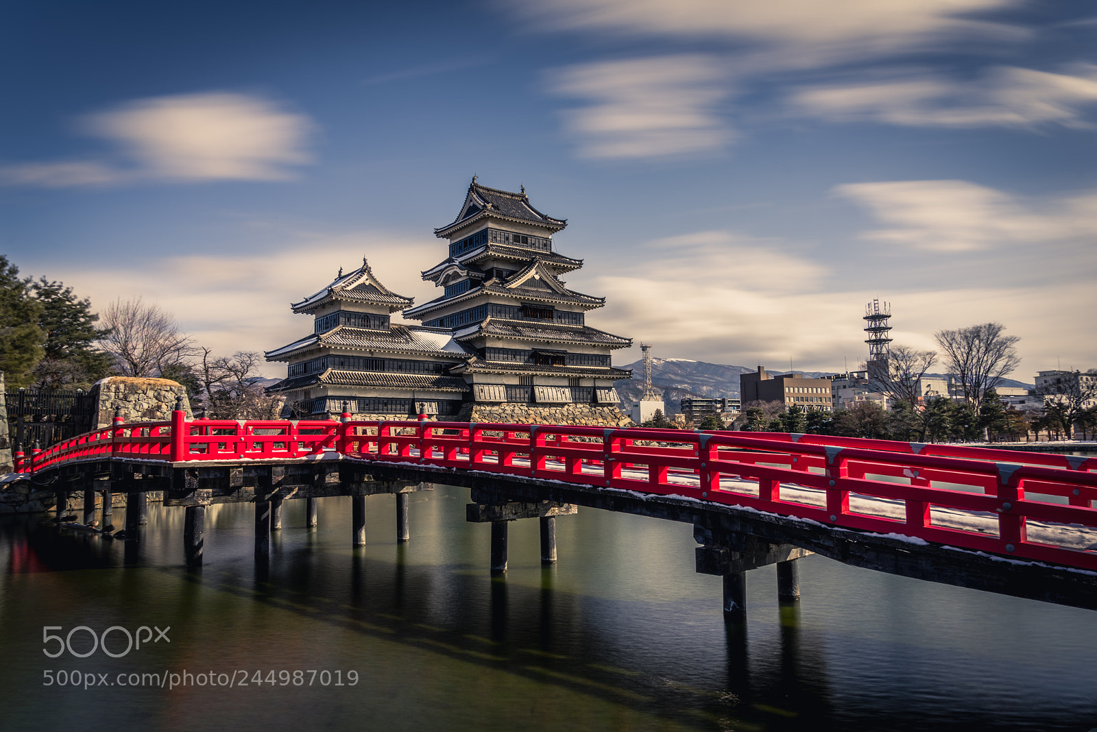 Sony a7R sample photo. Matsumoto castle photography
