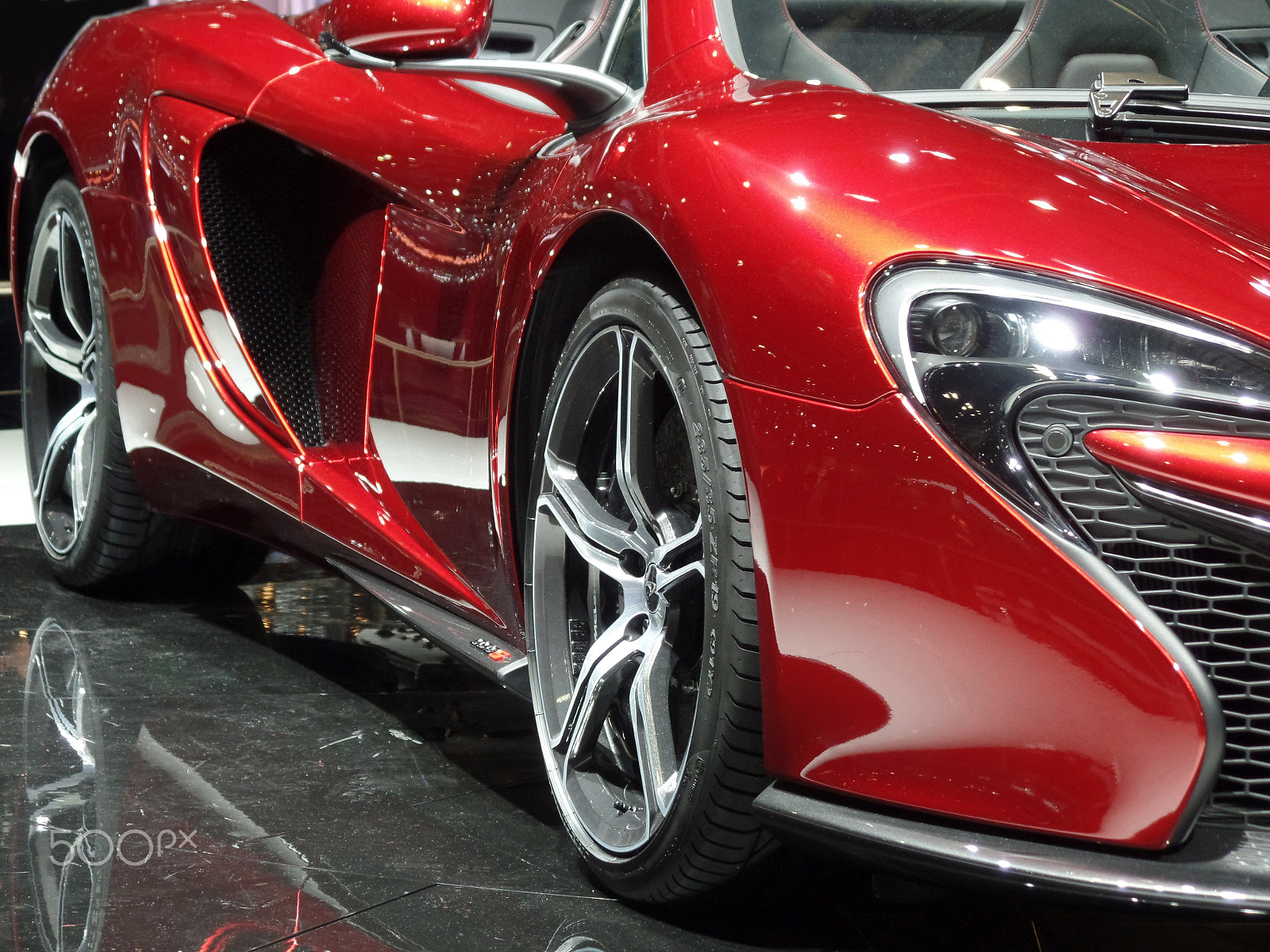 Samsung WB350F/WB351F/WB352F sample photo. Mclaren 650s photography
