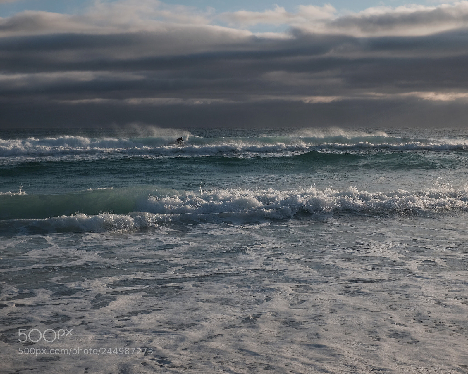 Fujifilm X100T sample photo. Cold water surfer destin photography