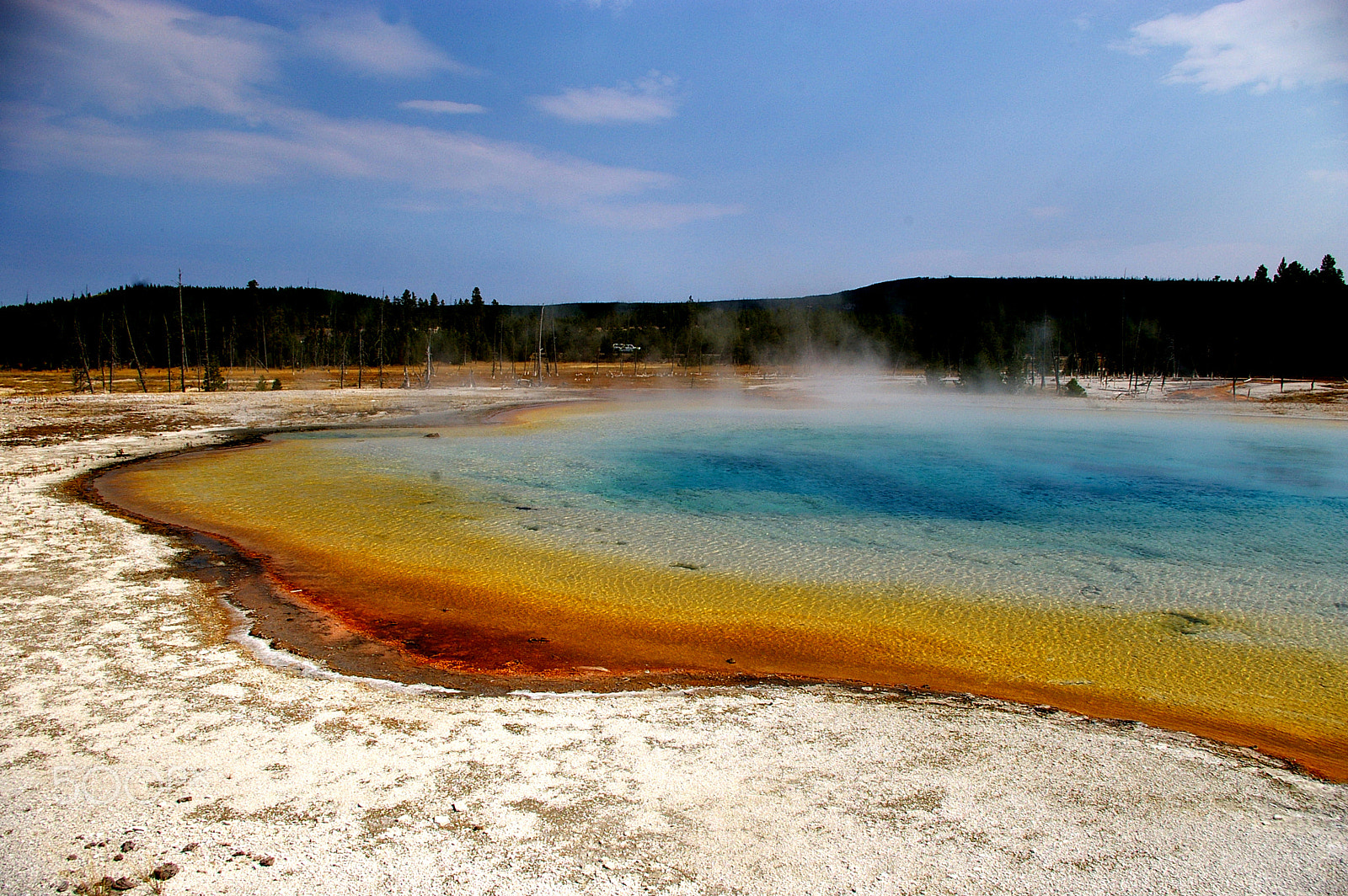 Samsung GX-1L sample photo. Yellowstone np, usa photography