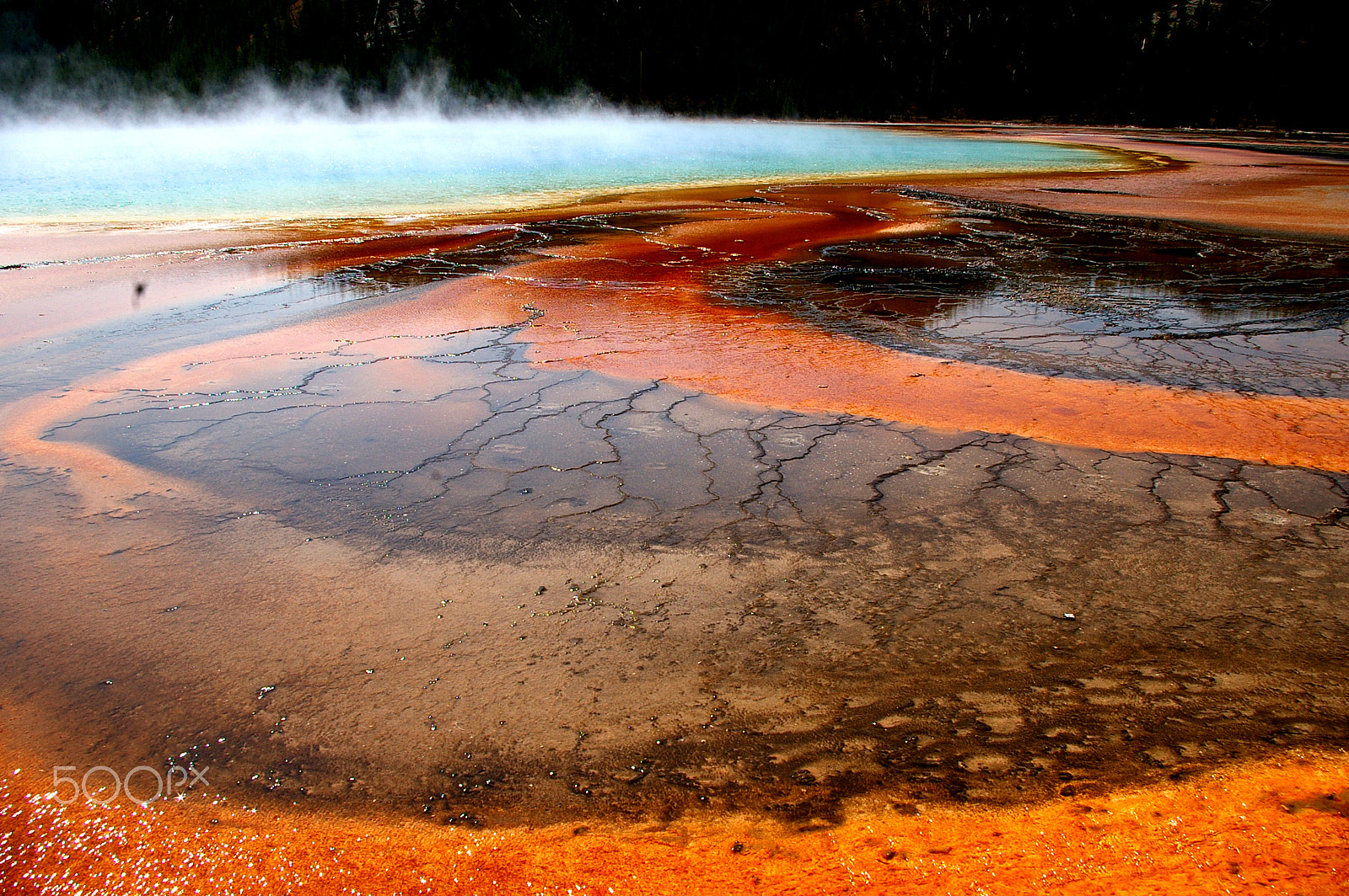 Samsung GX-1L sample photo. Yellowstone np, usa photography