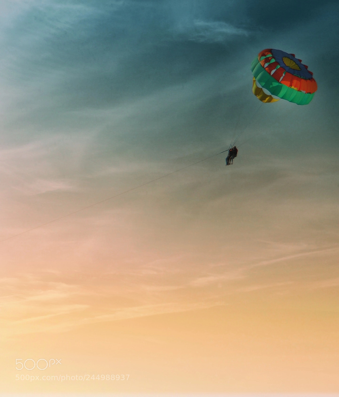 Nikon D300S sample photo. Gliding in the sunset photography