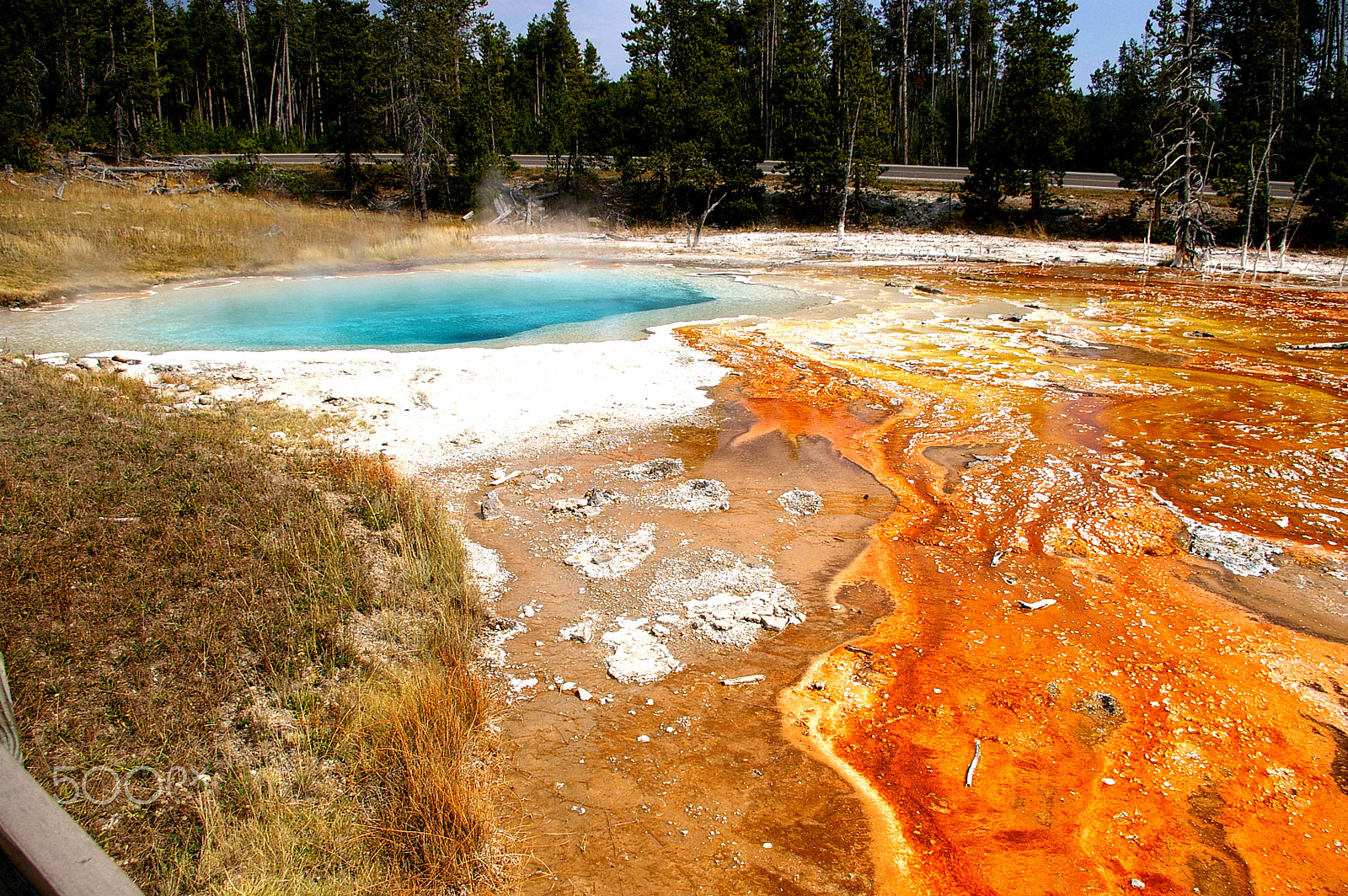 Samsung GX-1L sample photo. Yellowstone np, usa photography