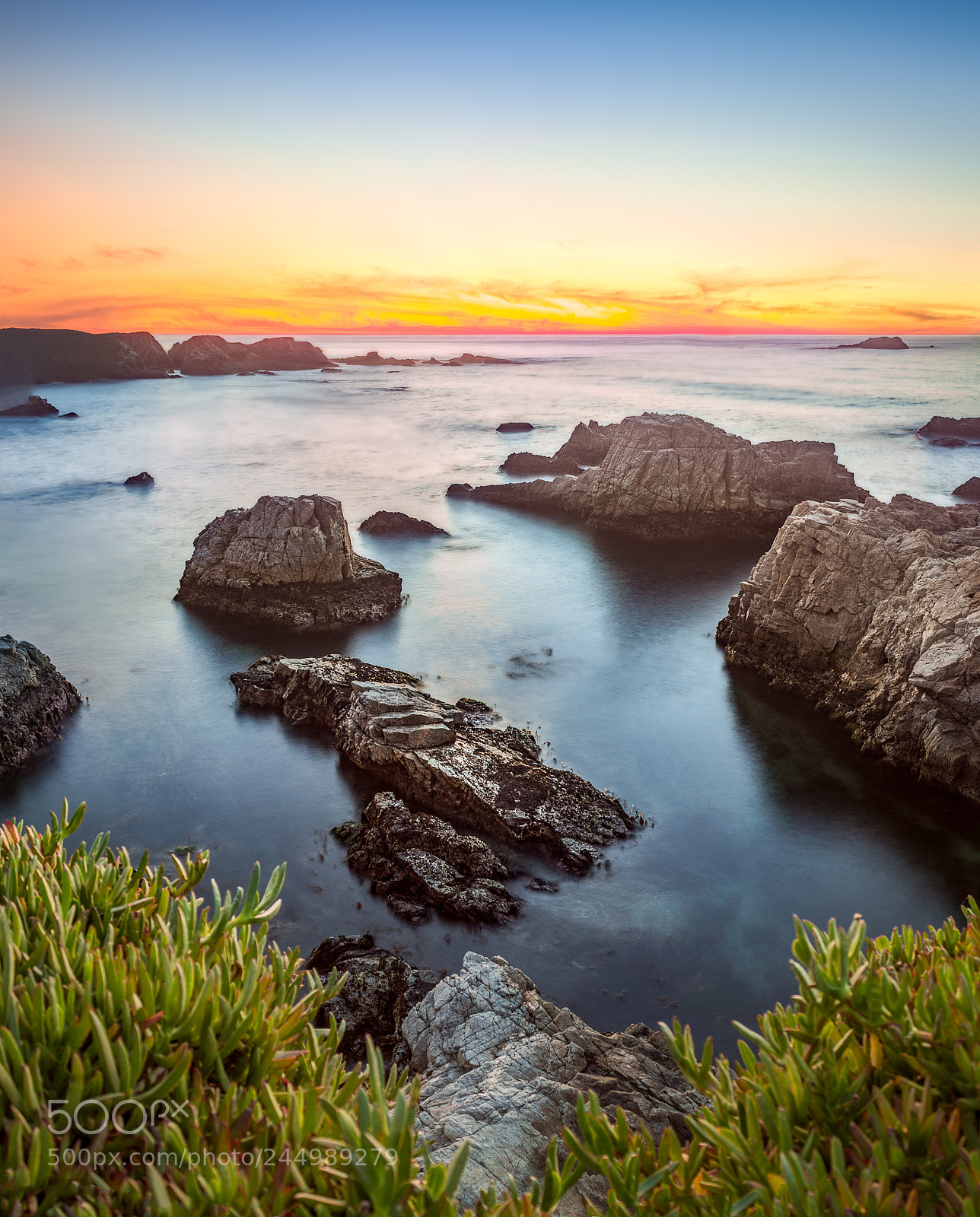 Canon EOS 1100D (EOS Rebel T3 / EOS Kiss X50) sample photo. Sunset at soberanes point photography
