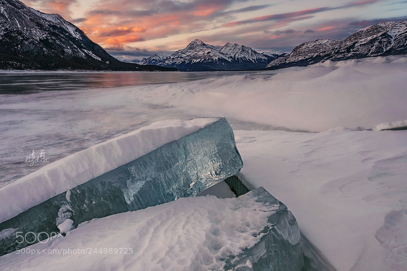 Sony a9 sample photo. Ice block photography