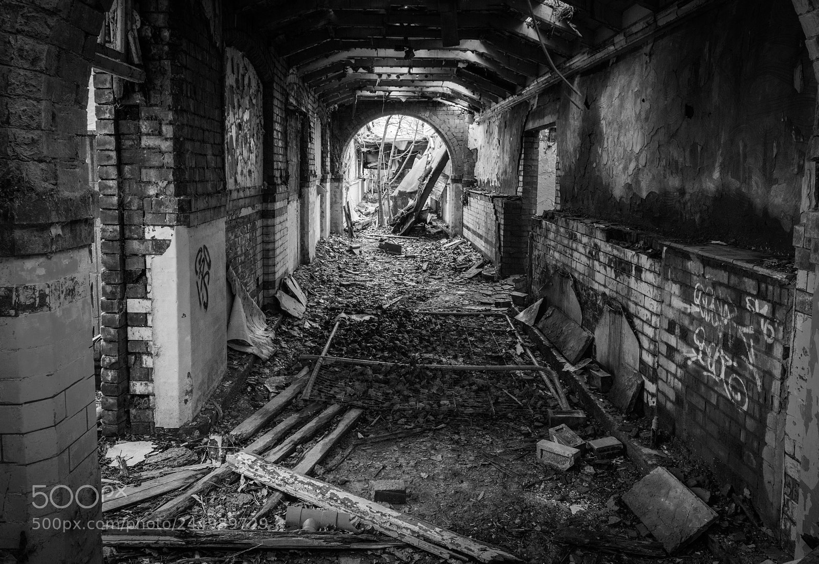 Nikon D800 sample photo. Derelict photography