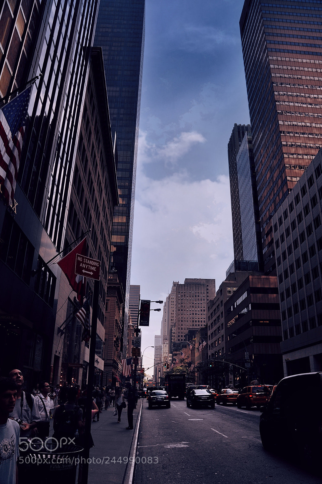 Nikon D300S sample photo. Nyc downtown at sunset photography