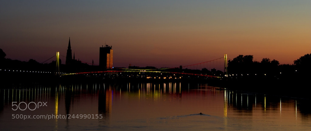 Canon EOS 1100D (EOS Rebel T3 / EOS Kiss X50) sample photo. Sunset bridge photography