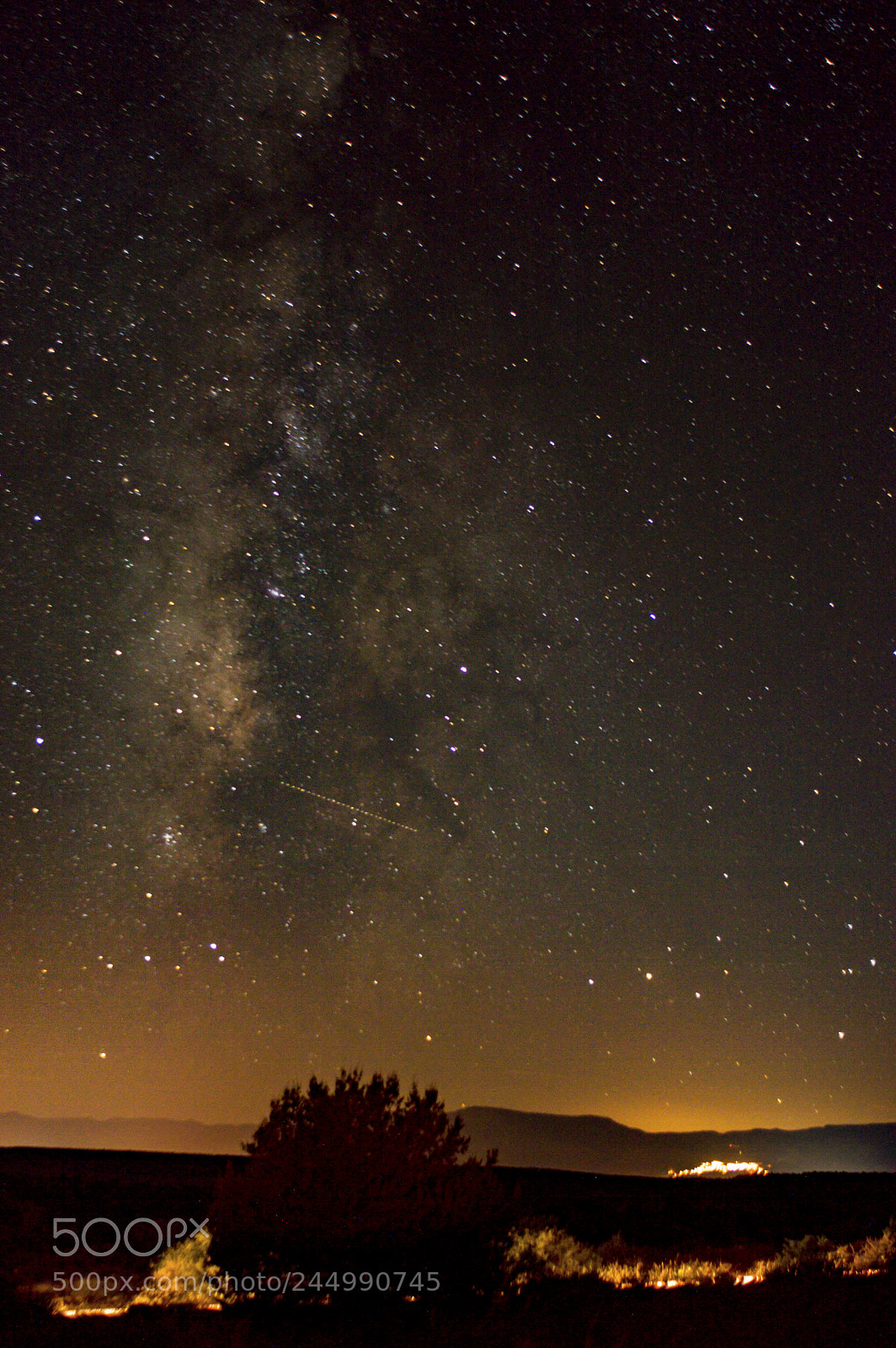 Nikon D3200 sample photo. Sedona stars photography