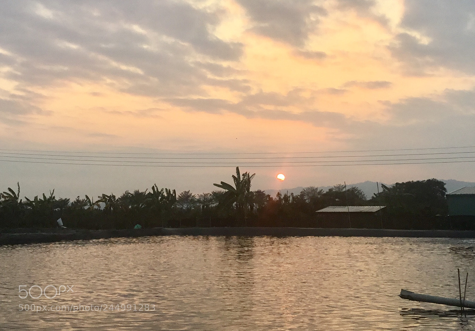 Apple iPad sample photo. Meinong sunset photography