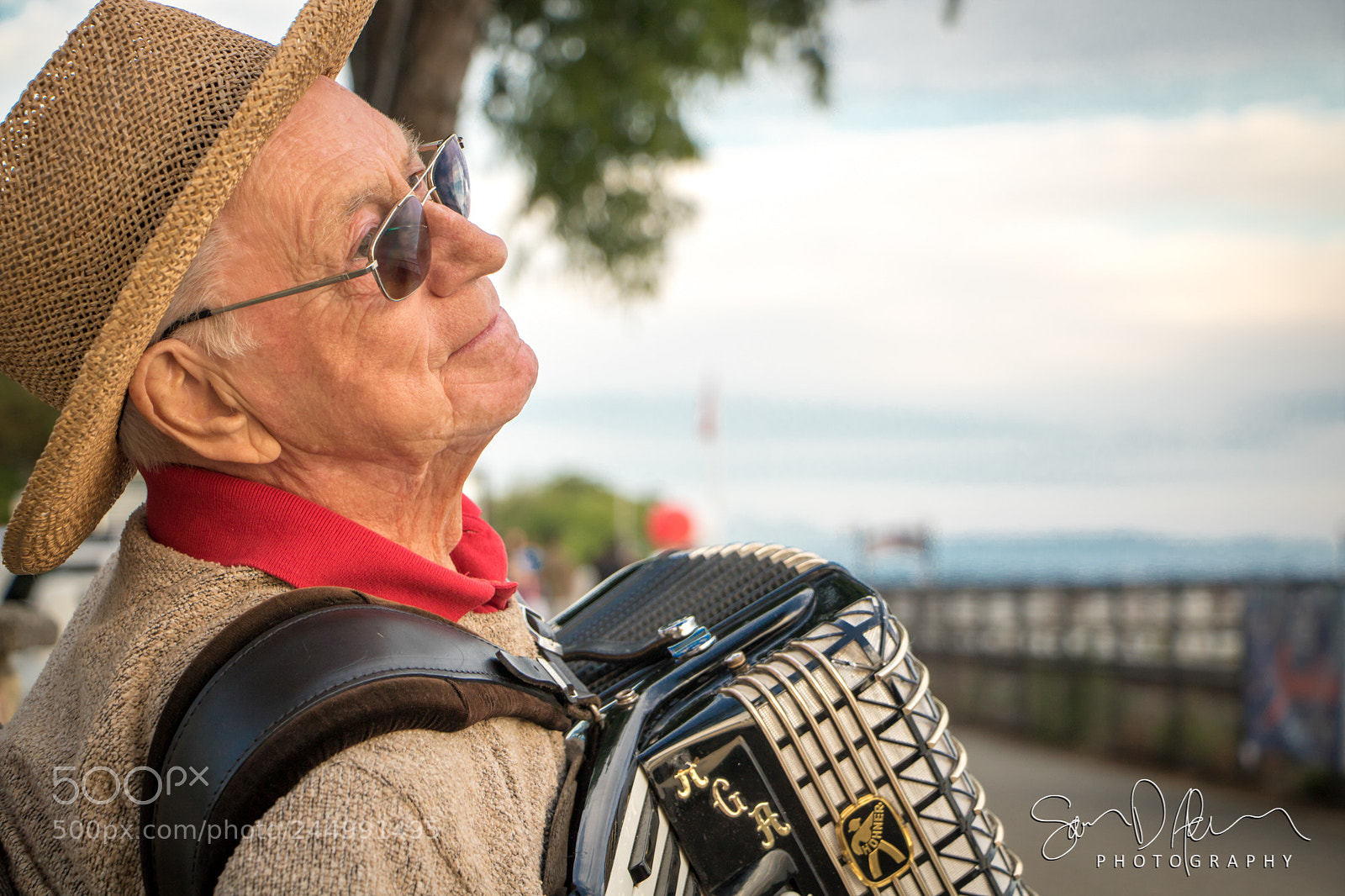 Canon EOS 760D (EOS Rebel T6s / EOS 8000D) sample photo. Allen barnett - accordionist photography