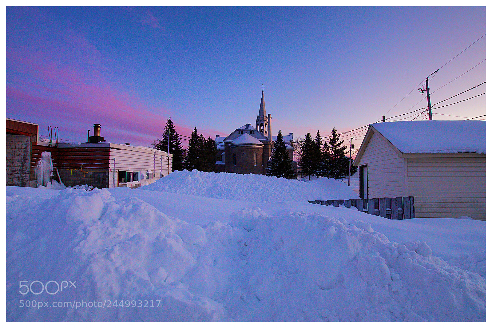 Nikon D7200 sample photo. Tarde en abitibi, qu photography