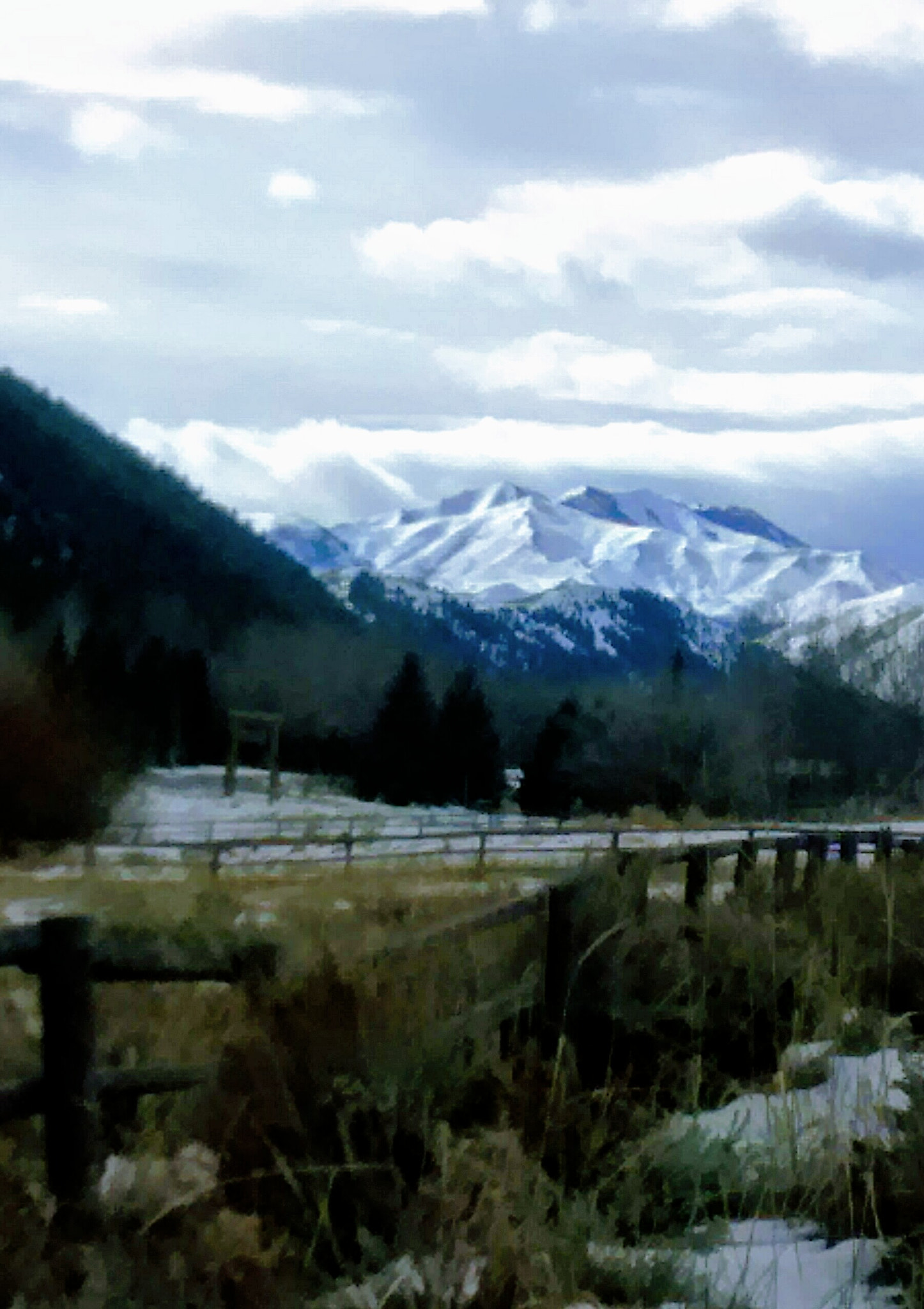 Motorola Moto G (1st Gen) sample photo. Heading west out east fork photography