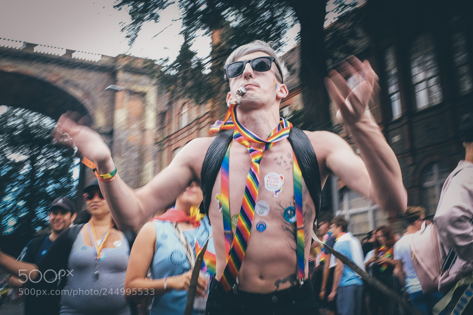 Fujifilm X100F sample photo. Brighton pride photography