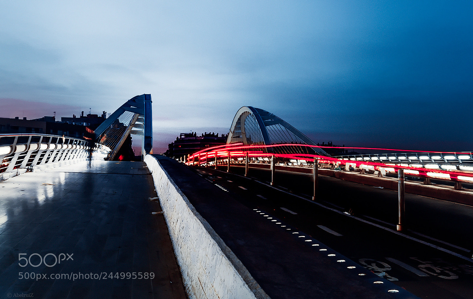 Nikon D300 sample photo. Crossing the bridge photography