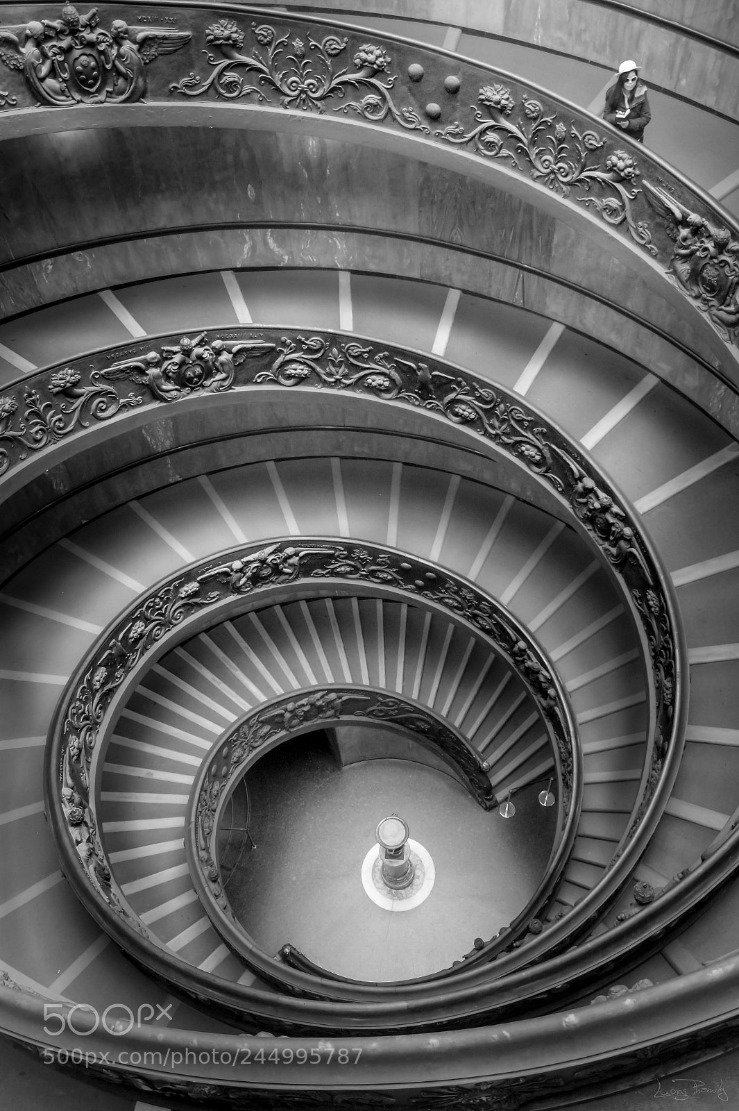 Sony SLT-A58 sample photo. Bramante staircase photography