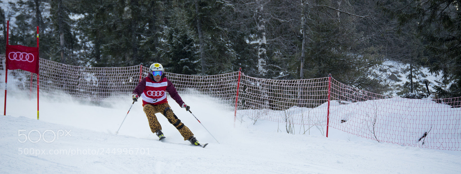 Nikon D3200 sample photo. Amateur ski man photography