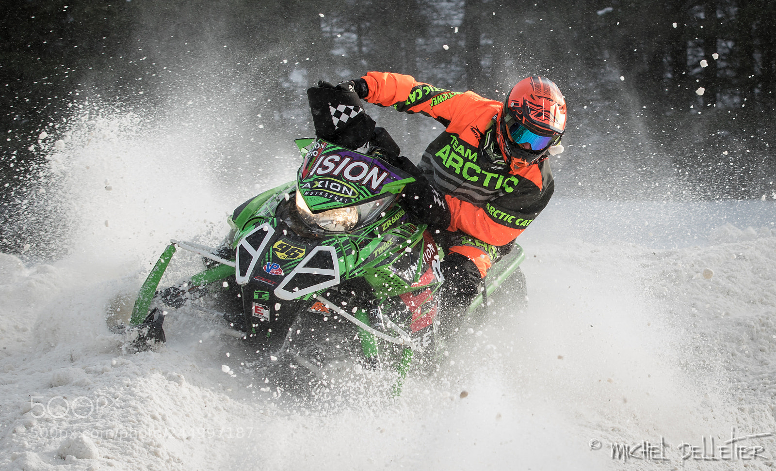 Canon EOS 7D Mark II sample photo. Snocross-4 photography