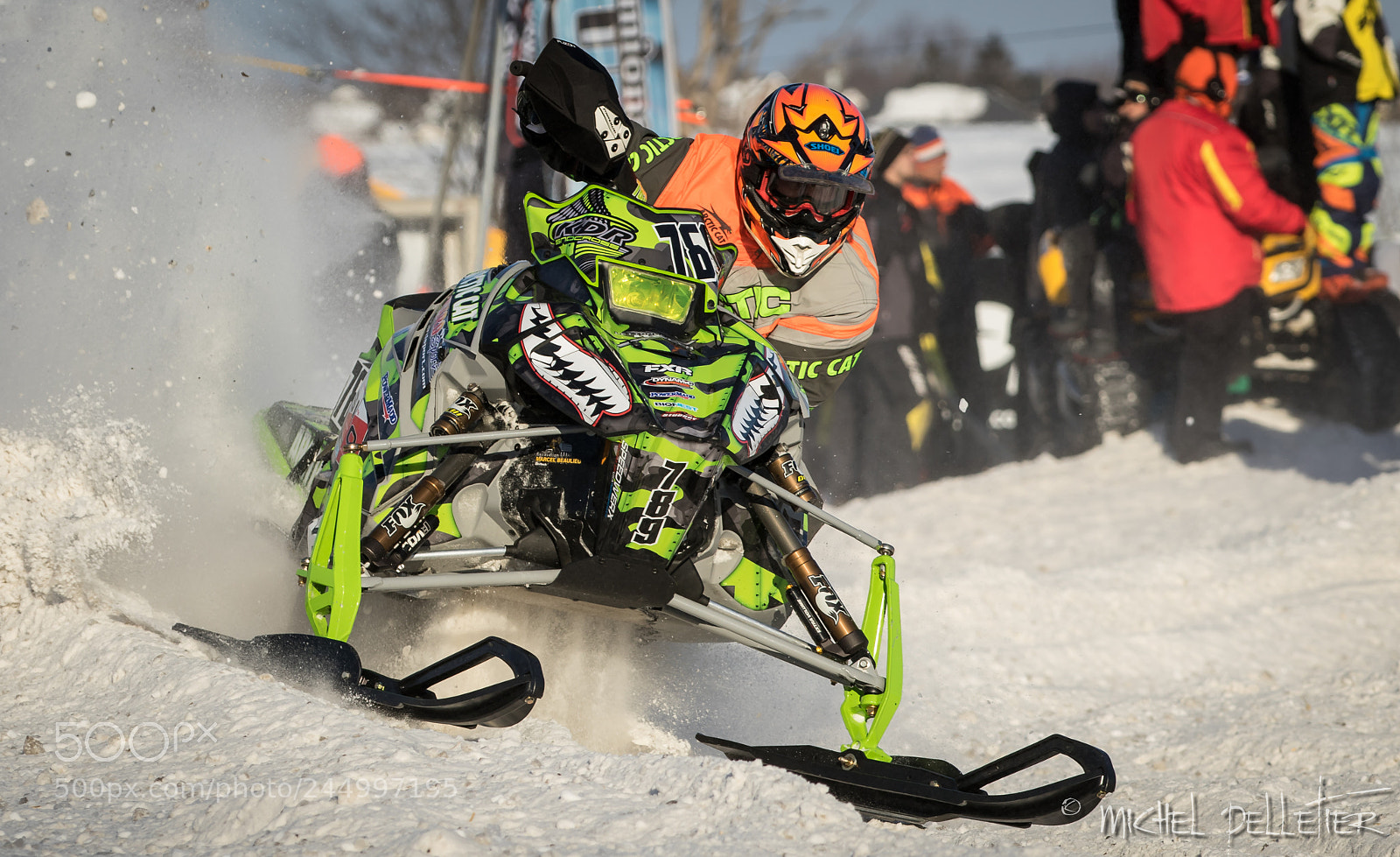 Canon EOS 7D Mark II sample photo. Snocross-5 photography