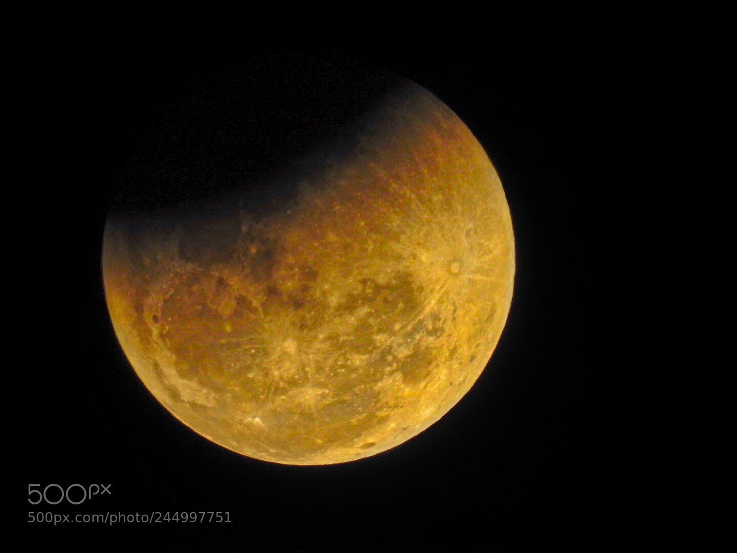Nikon Coolpix P900 sample photo. Lunar eclipse photography