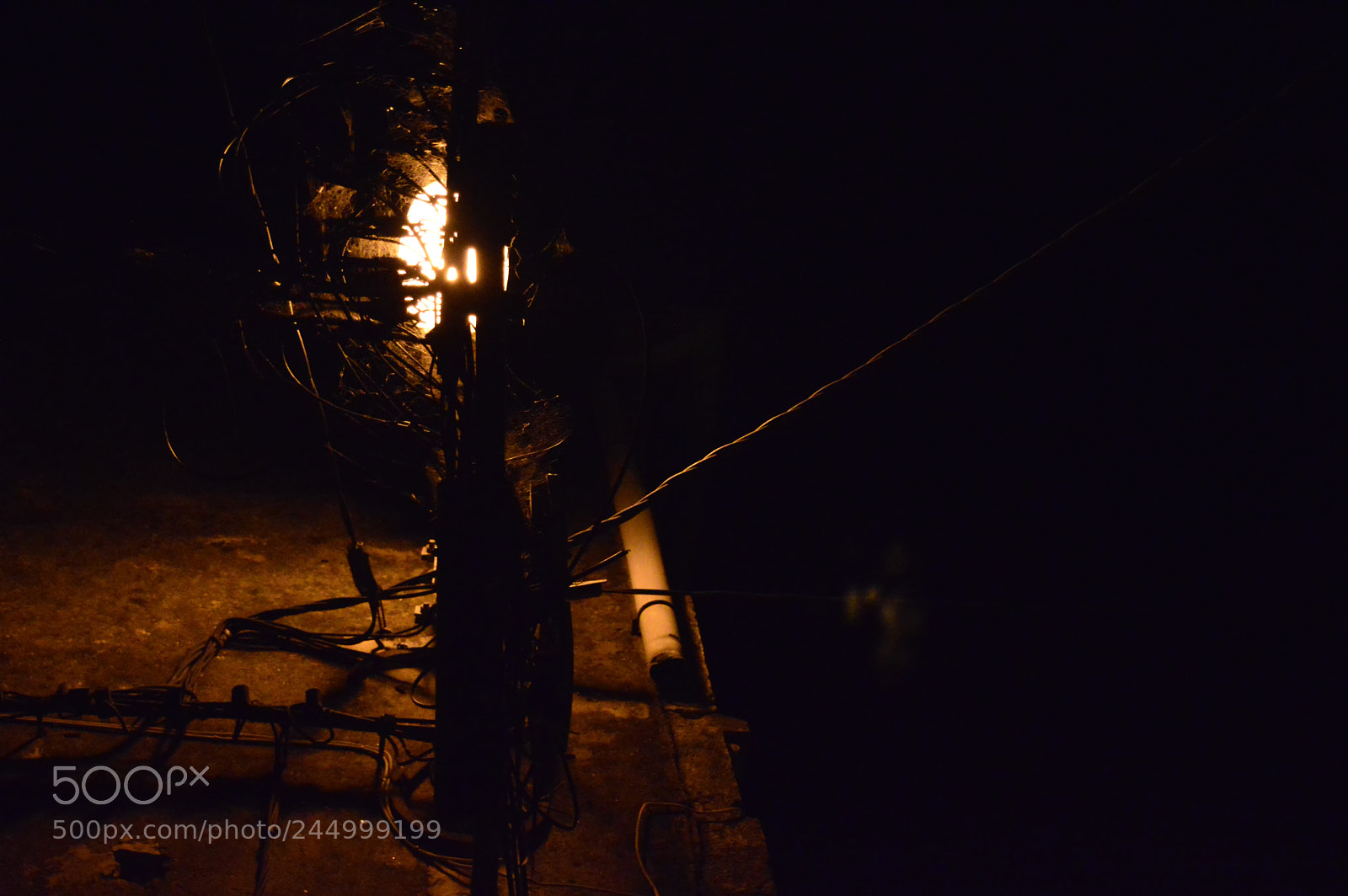 Nikon D3200 sample photo. Light through the dark photography
