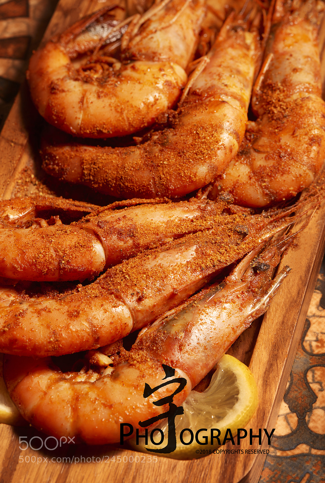 Nikon D800E sample photo. Bbq shrimp photography