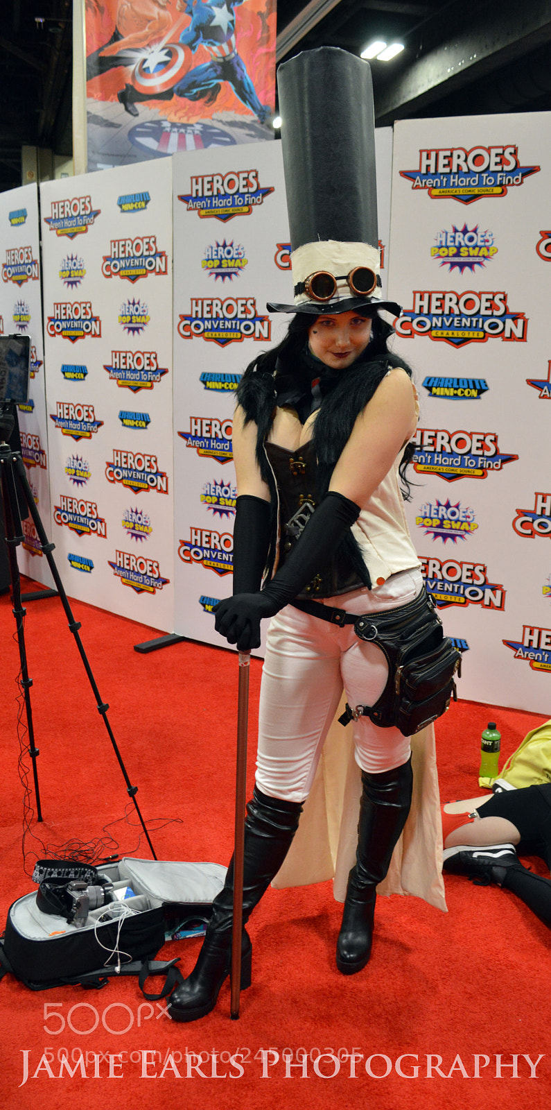 Nikon D3200 sample photo. Heroes2017 lady vermin cosplay photography