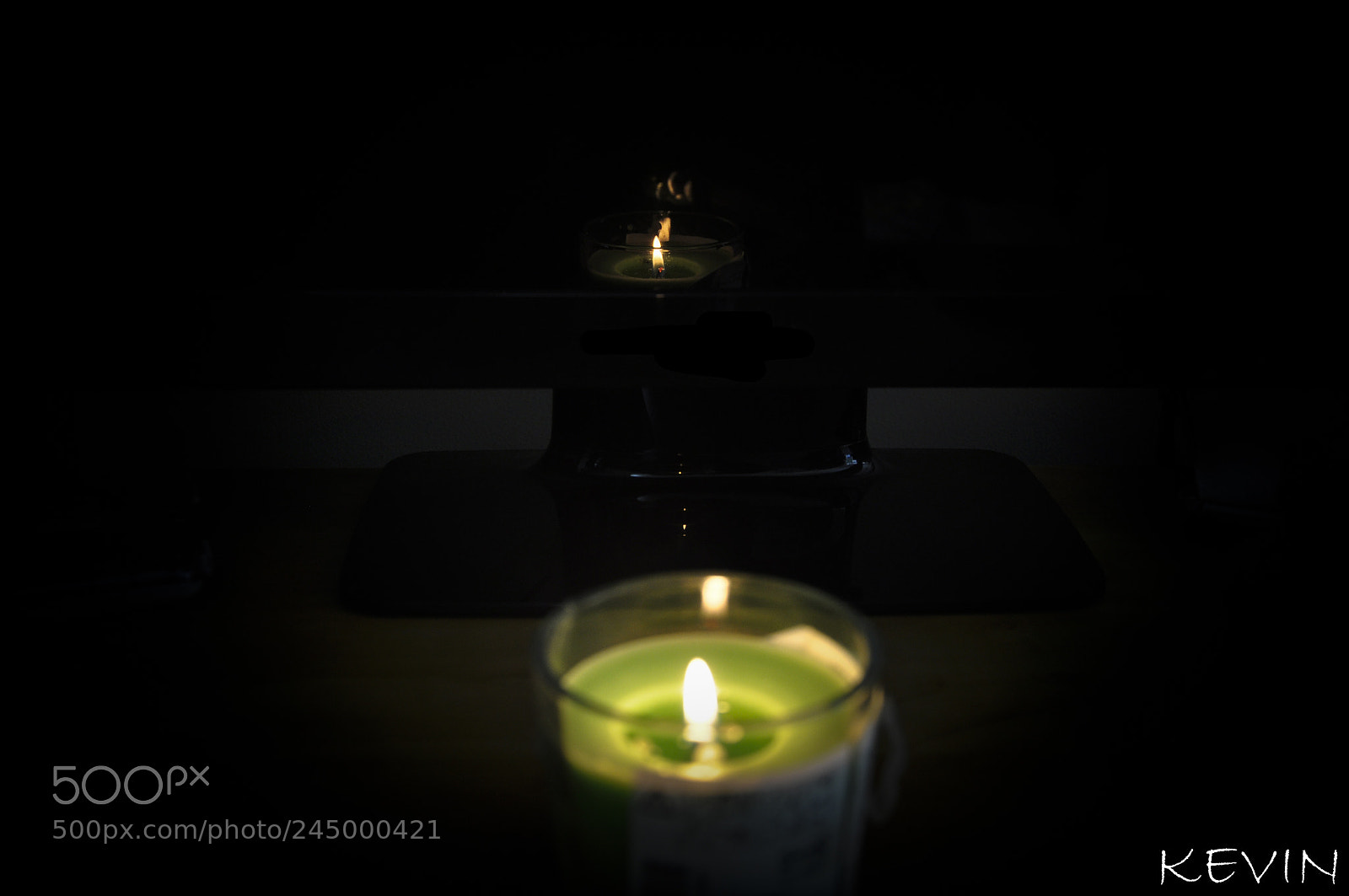 Nikon D90 sample photo. Candle photography