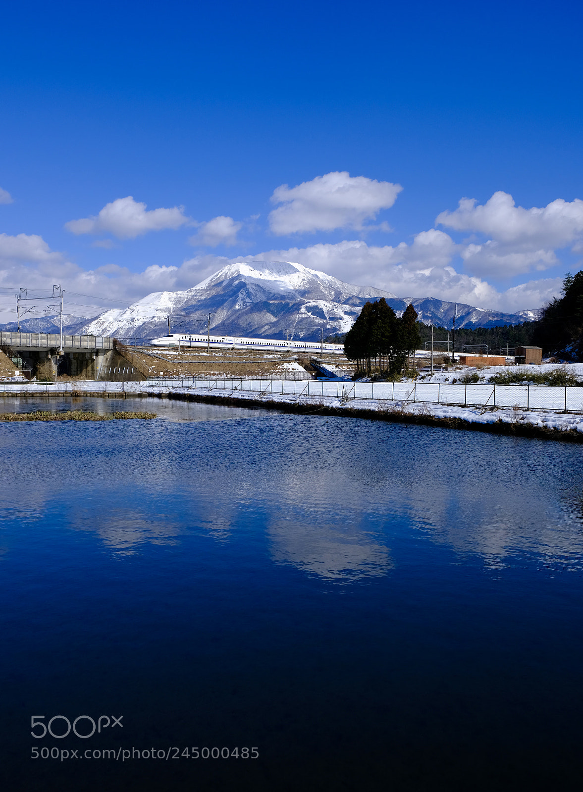 Fujifilm X-E3 sample photo. Tokaido shinkansen near mount photography
