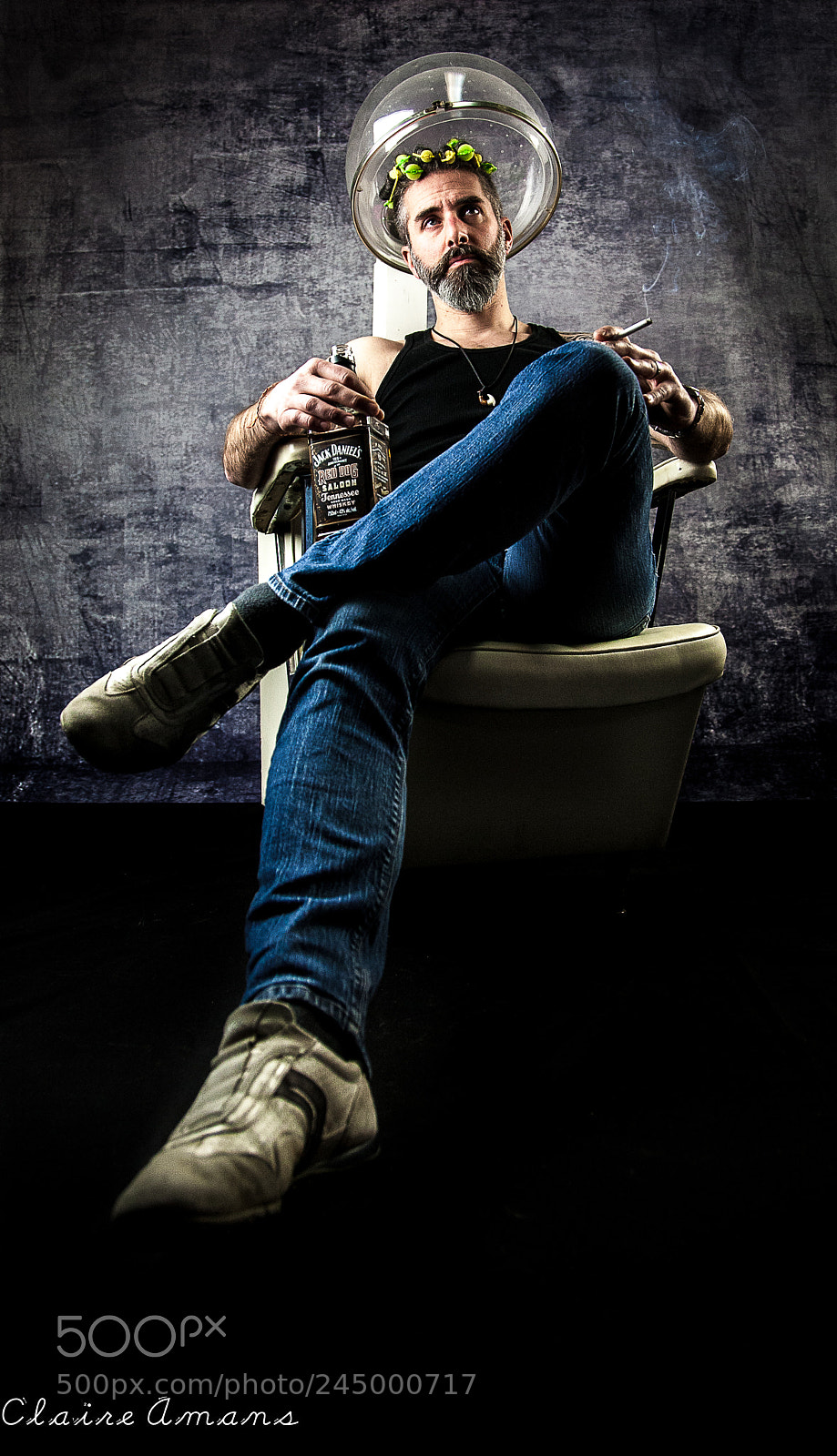 Canon EOS 5D sample photo. Hair style photography