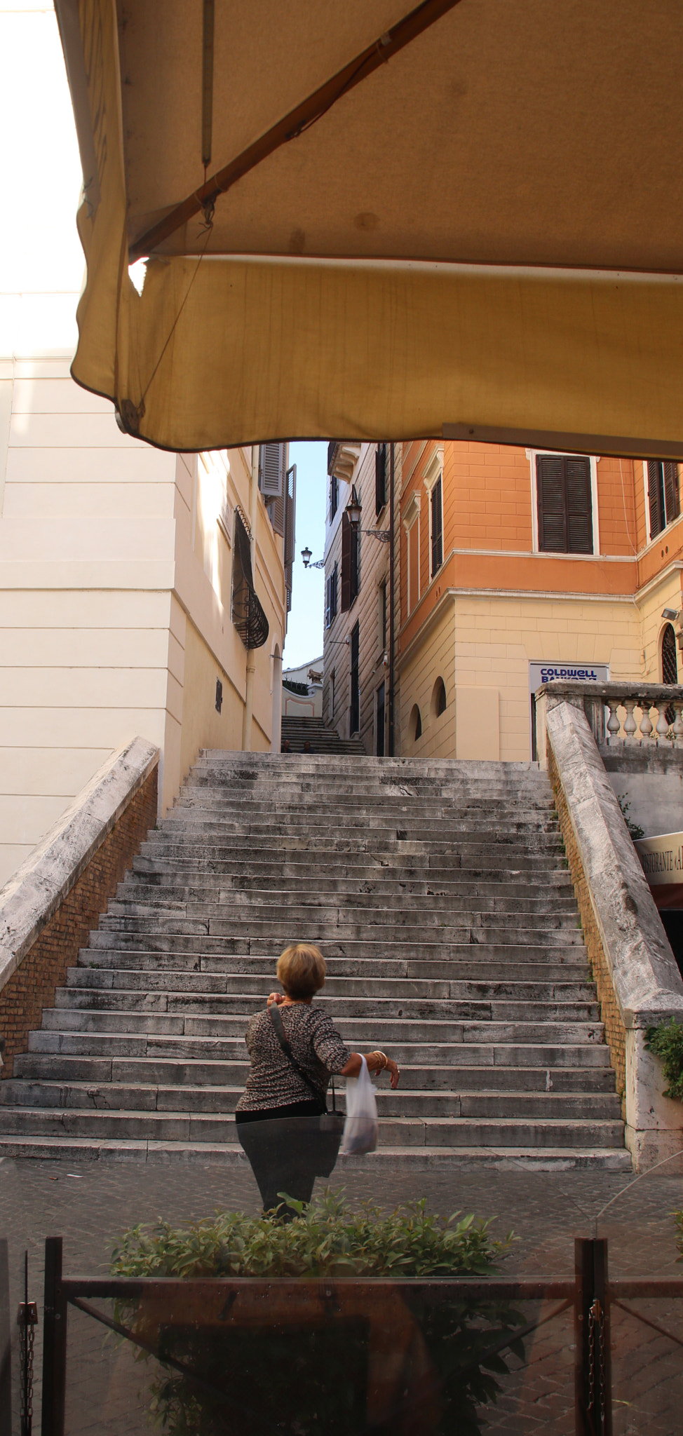 Sigma 18-200mm f/3.5-6.3 DC OS sample photo. The back stairs to the top photography