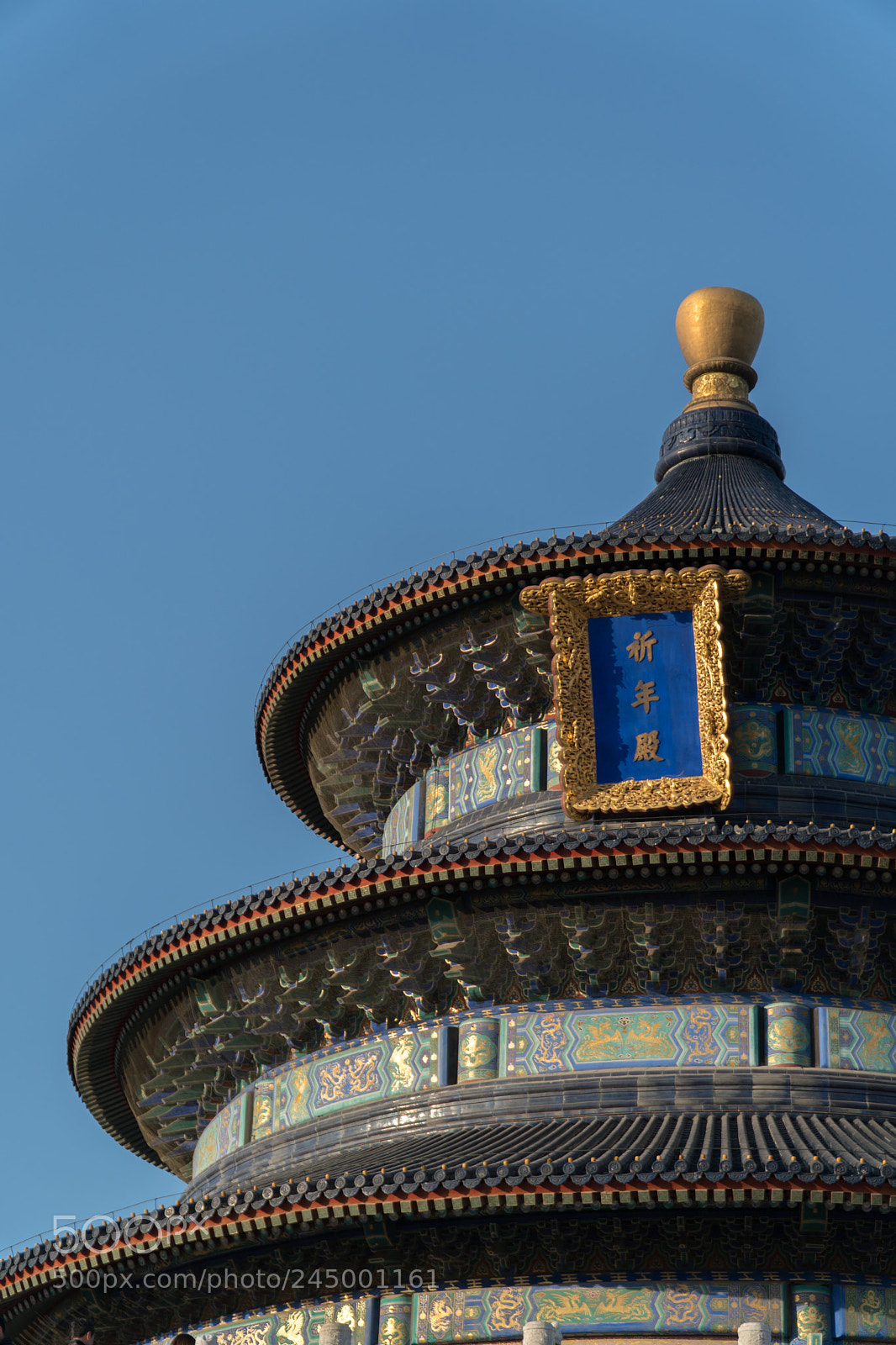 Sony a6300 sample photo. Temple of heaven roof photography