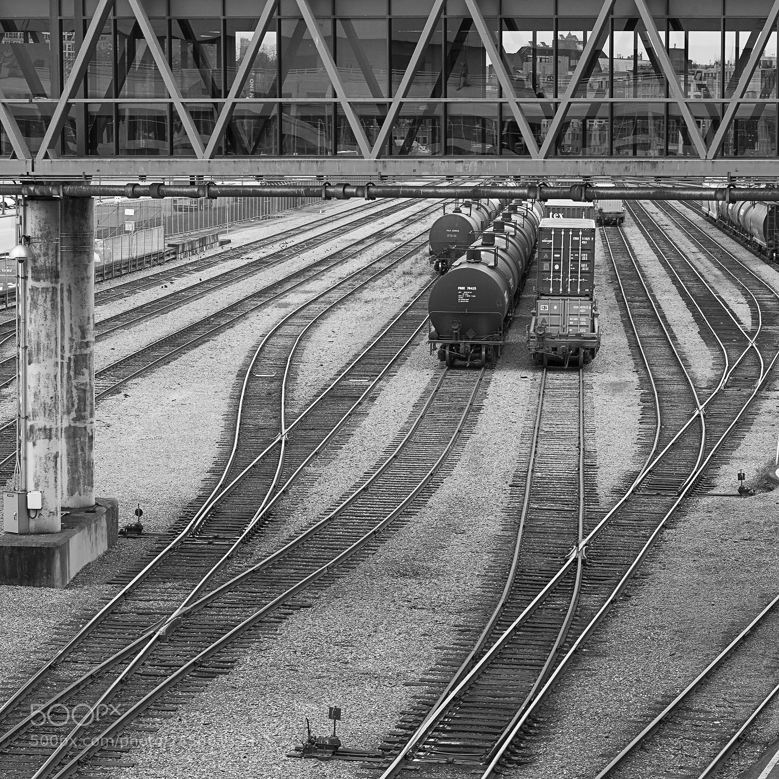 Nikon D600 sample photo. Waterfront stationr railway vancouver photography