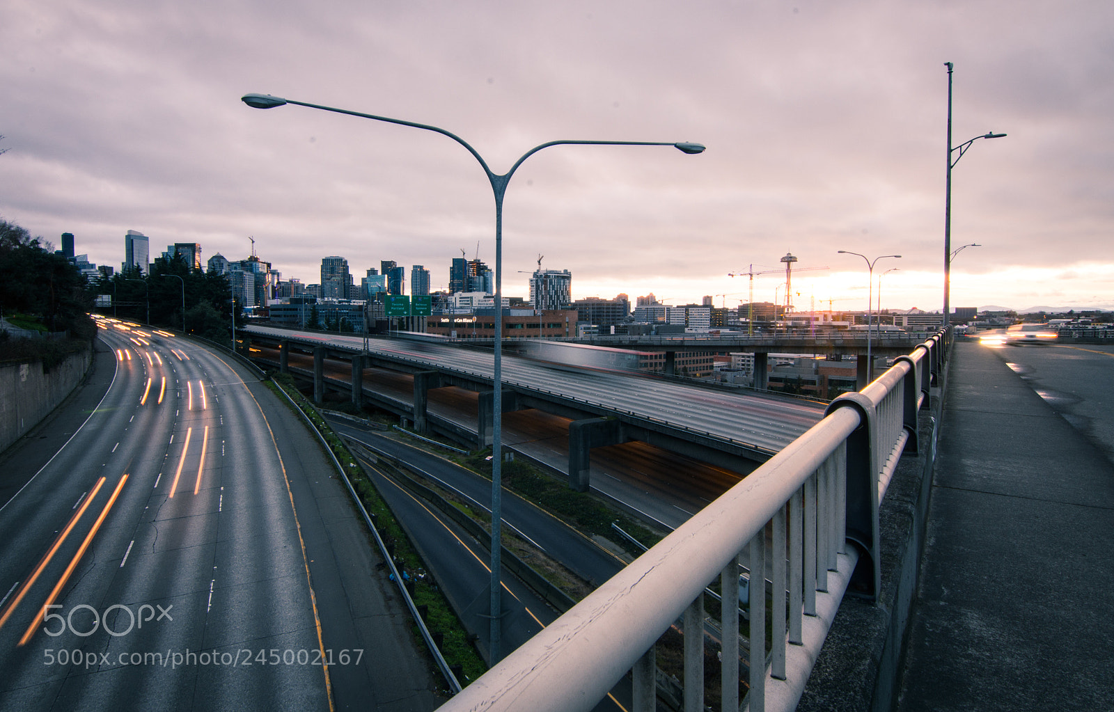 Nikon D7200 sample photo. Seattle nightline photography