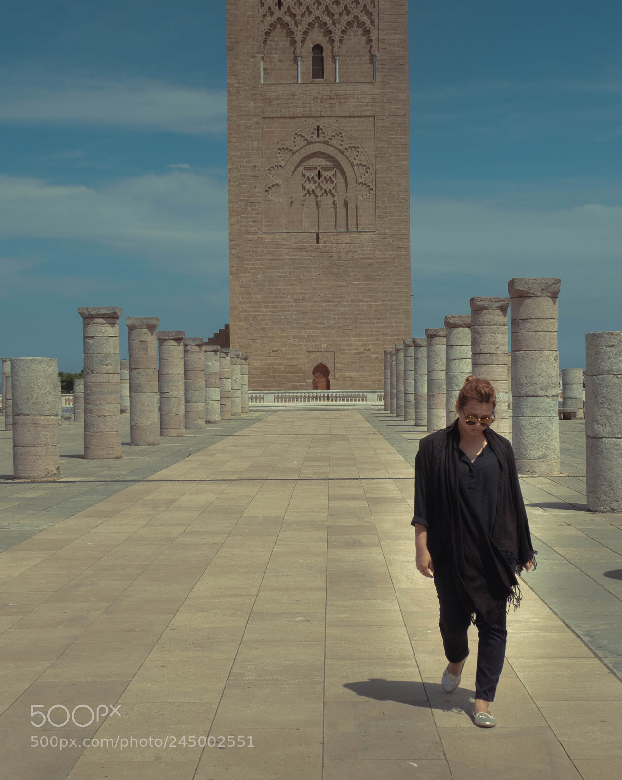Canon PowerShot G7 X sample photo. Denise with hassan tower photography