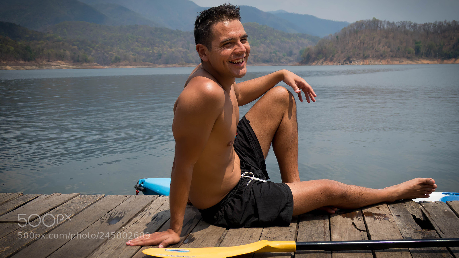 Canon PowerShot G7 X sample photo. Felipe on the deck photography