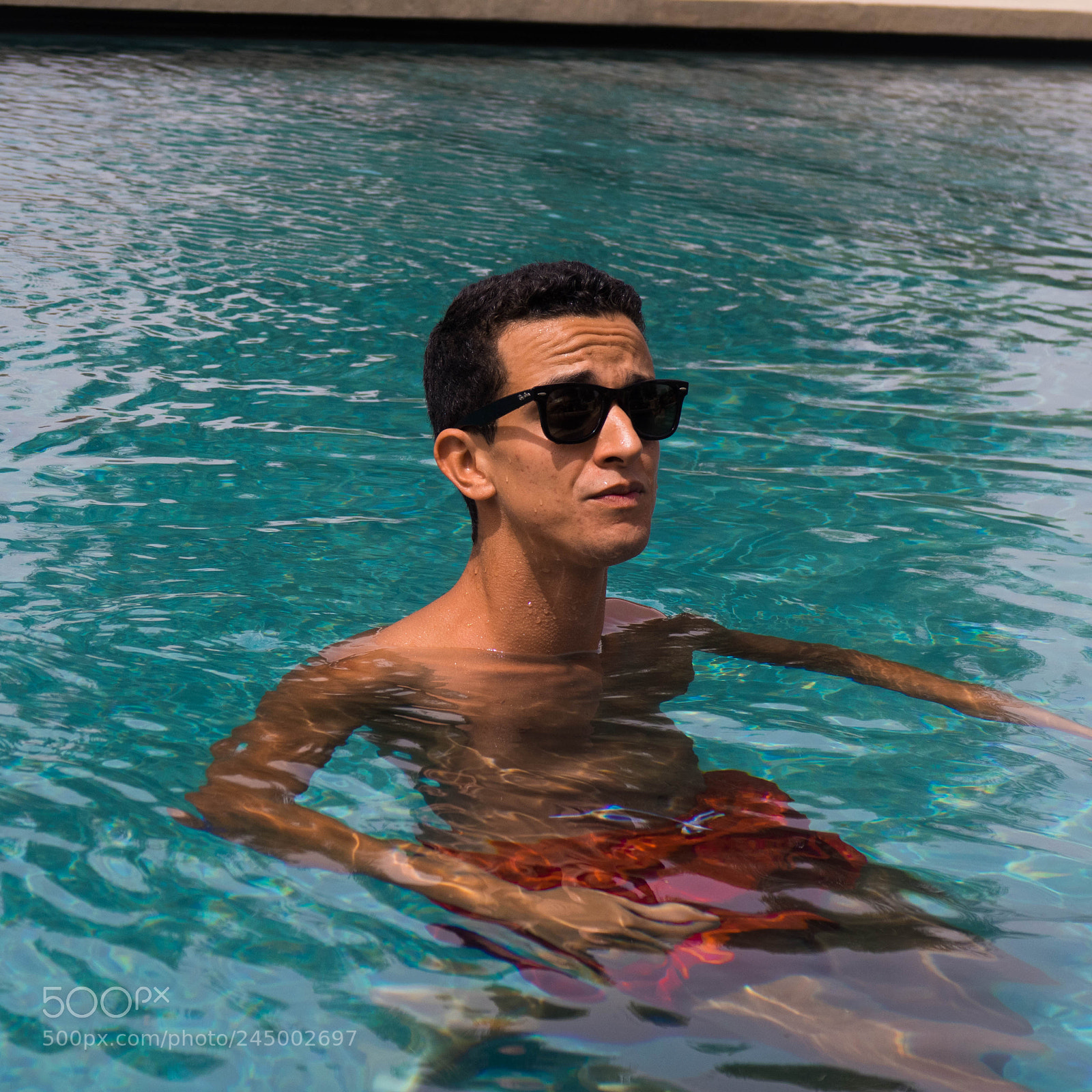 Canon PowerShot G7 X sample photo. Loukman in the pool photography